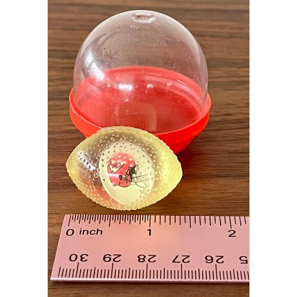 1990’s NFL Toy Machine Rubber Football Kansas City Chiefs Collectible Novelty - Picture 5 of 9